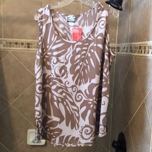 Manuheali’i Tank Top. XL. New with tags.
